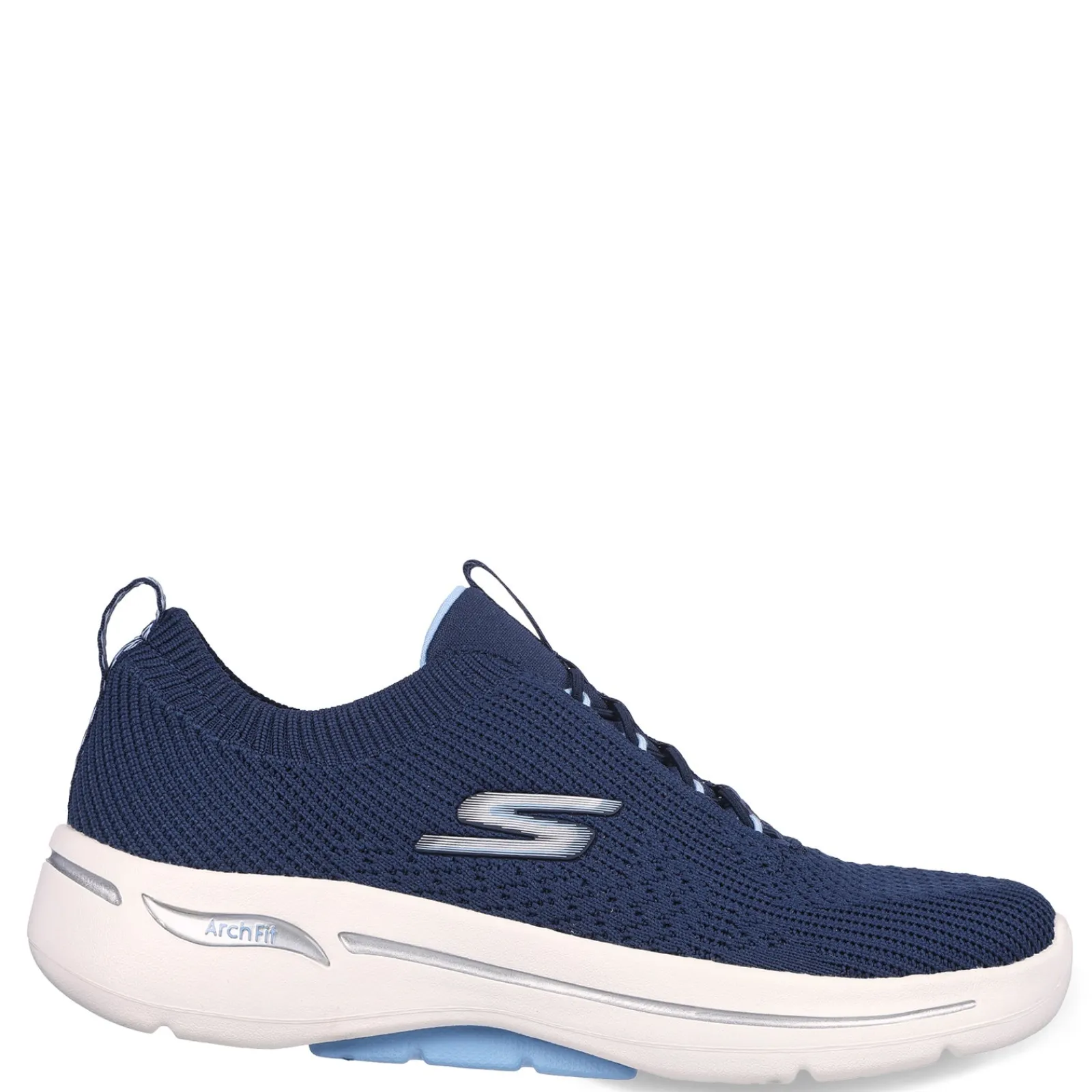 Skechers Women's , GO WALK Arch Fit - Crystal Waves Sneaker Navy Blue