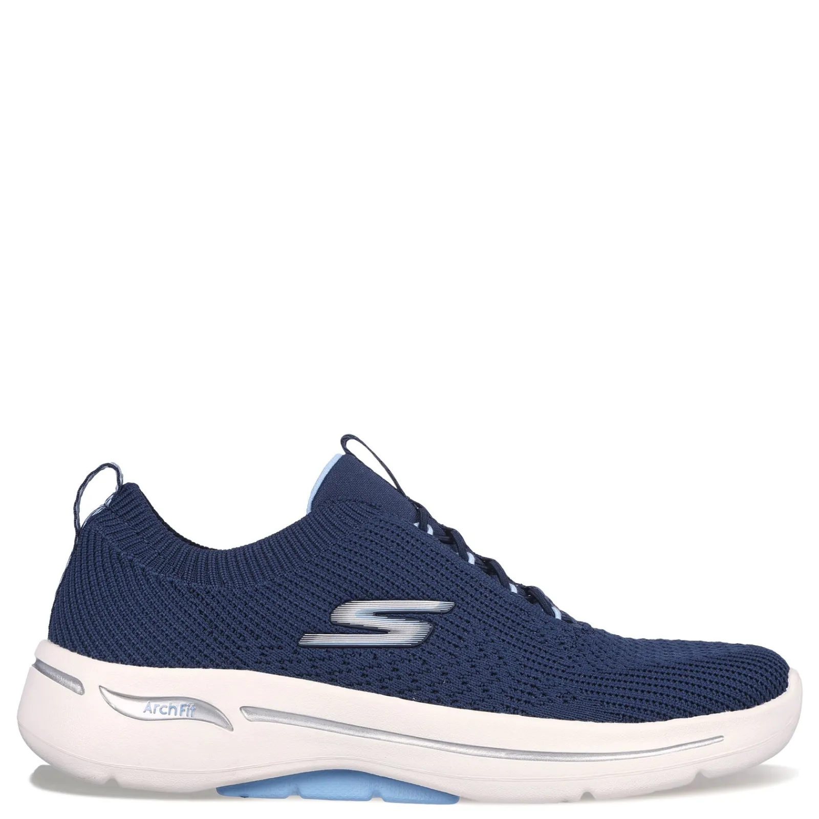 Skechers Women's , GO WALK Arch Fit - Crystal Waves Sneaker Navy Blue