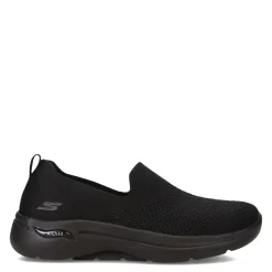 Outlet Skechers Women's , GO WALK Arch Fit Delora Slip-On Black
