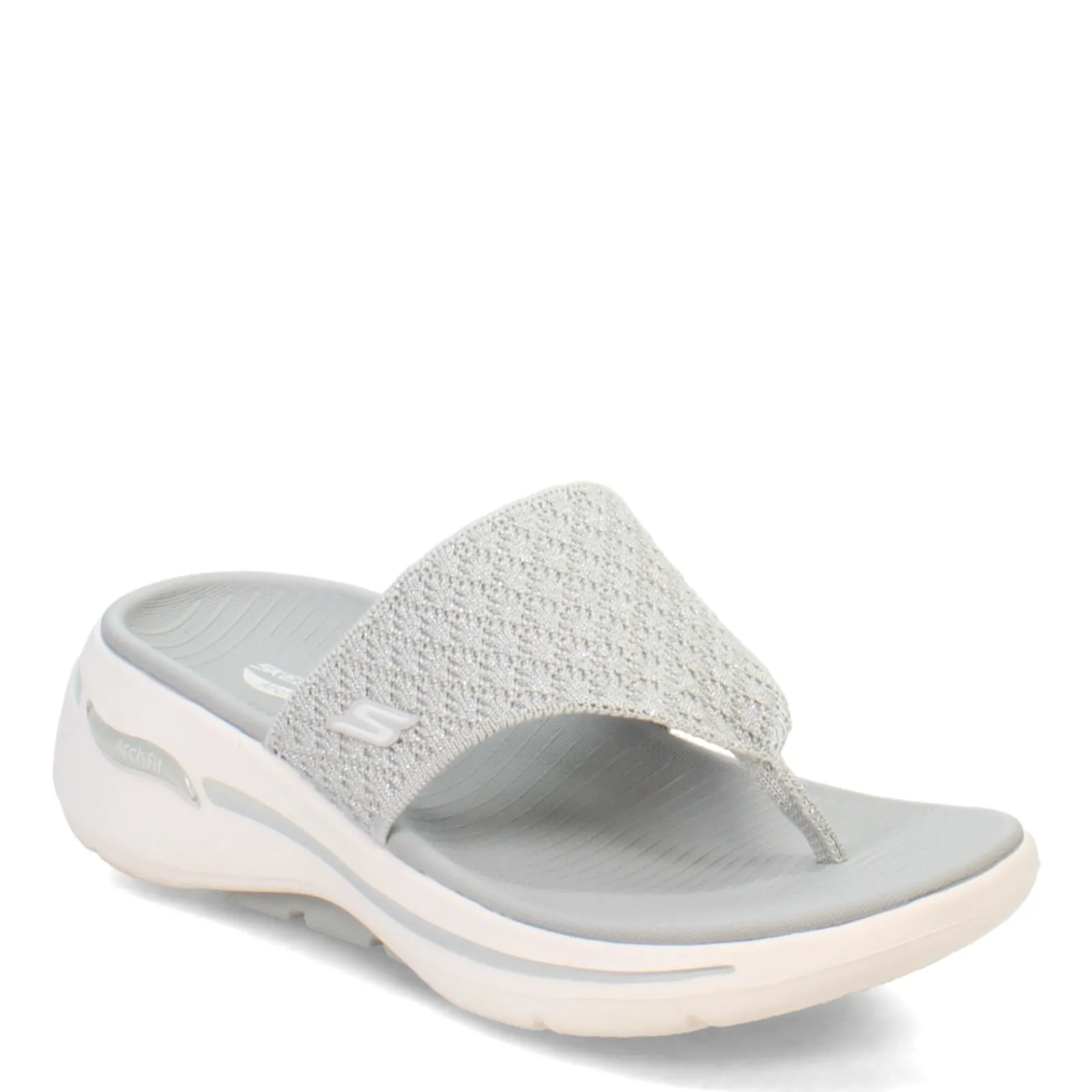 Outlet Skechers Women's , GO WALK Arch Fit Sandal - Spellbound Sandal Grey