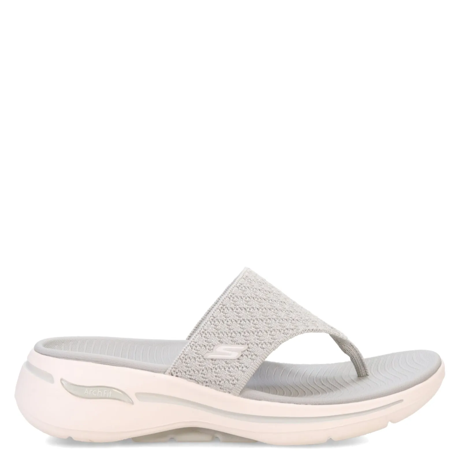 Outlet Skechers Women's , GO WALK Arch Fit Sandal - Spellbound Sandal Grey