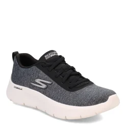 Outlet Skechers Women's , GO WALK FLEX - Dazzling Smile Sneaker Black