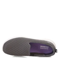 Outlet Skechers Women's , GO WALK FLEX - Ocean Wind Sneaker Charcoal