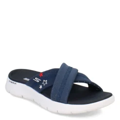 Sale Skechers Women's , GO WALK Flex Sandal Navy