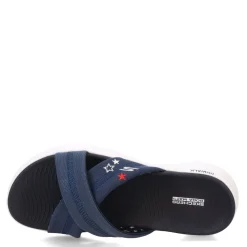 Sale Skechers Women's , GO WALK Flex Sandal Navy