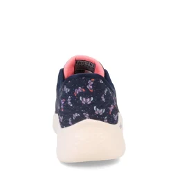 Discount Skechers Women's , GO WALK Flex - Slip Ins Walking Shoe Navy Pink