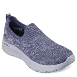 Discount Skechers Women's , GO WALK Flex - Sky Breeze Sneaker Navy