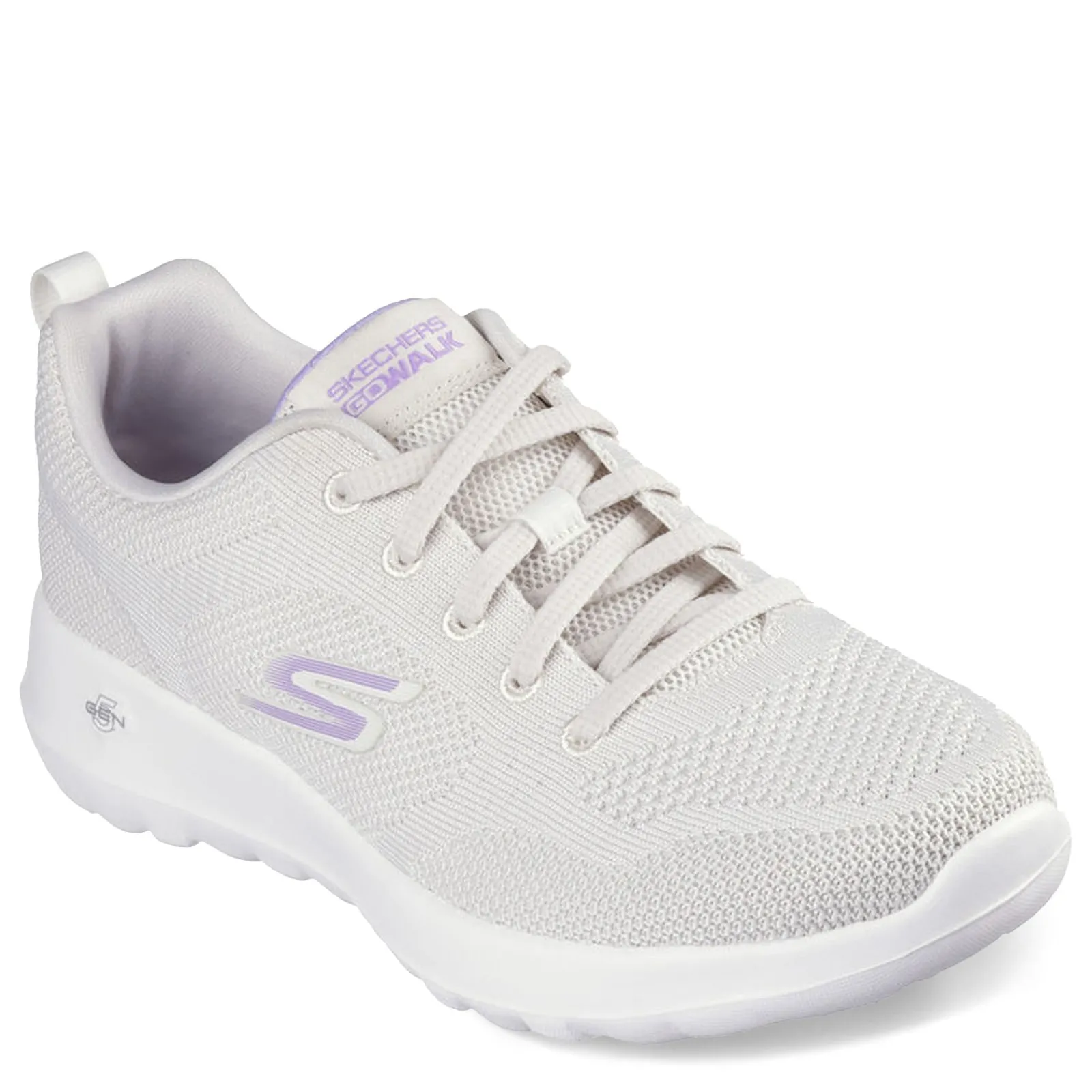 Sale Skechers Women's , GO WALK Joy - Violet Walking Shoe Natural/Purple