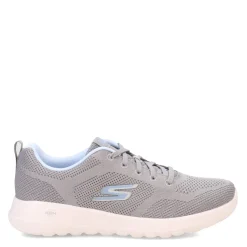 New Skechers Women's , GO WALK Joy - Violet Walking Shoe Grey Blue