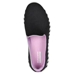 Outlet Skechers Women's , GO WALK Smart 2 - Sunset Springs Slip-On Black
