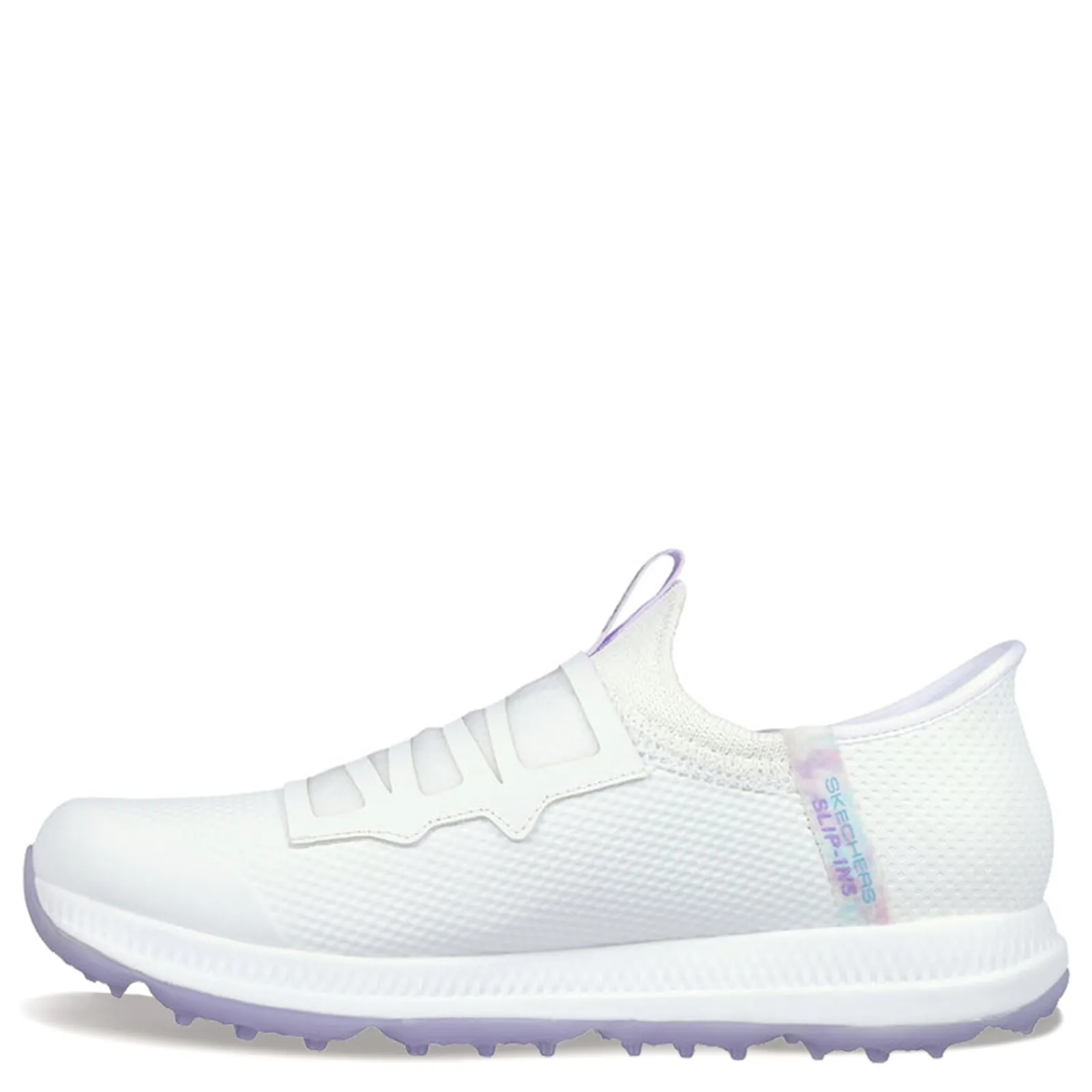 Best Skechers Women's , GOgolf: Elite 5 - Slip 'In Golf Shoe White/Lavender