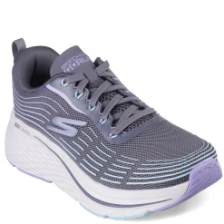 Sale Skechers Women's , GOrun Max Cushioning Elite 2.0 Sneaker Grey / Purple