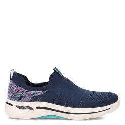 Hot Skechers Women's , GOwalk Arch Fit - Fun Times Sneaker Navy Multi