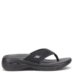 Outlet Skechers Women's , GOwalk Arch Fit - Dazzle Sandal Black
