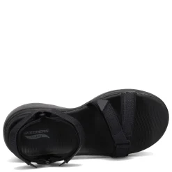 Hot Skechers Women's , GOwalk Arch Fit - Cruise Around Sandal Black