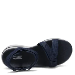 Discount Skechers Women's , GOwalk Arch Fit - Cruise Around Sandal Navy
