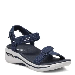 Best Skechers Women's , GOwalk Arch Fit - Cruise Around Sandal - Wide Width Navy