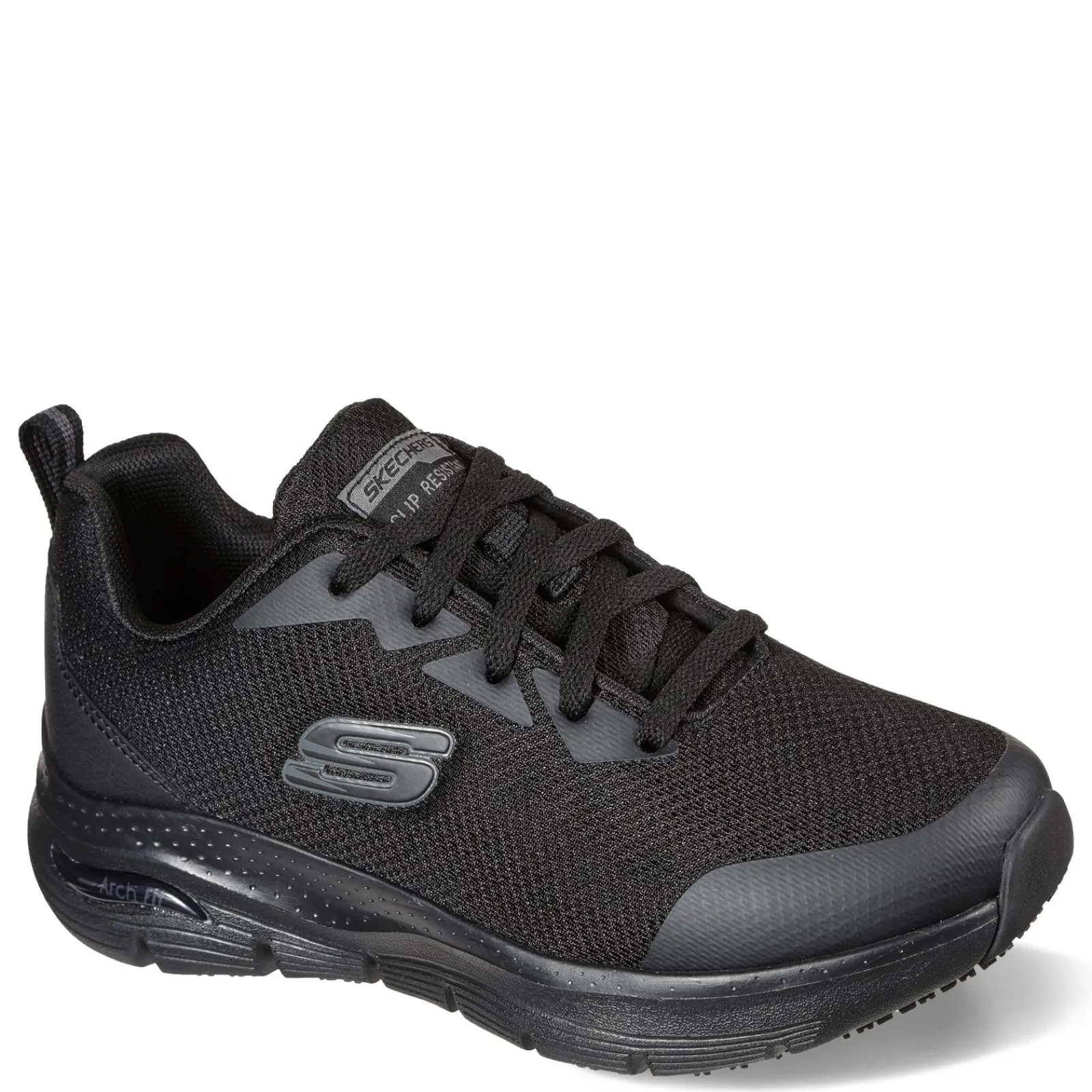 Online Skechers Work Women's Skechers, GOwalk Arch Fit SR Work Shoe - Wide Width Black
