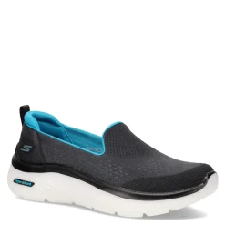 Sale Skechers Women's , GOwalk Hyper Burst - Lunar Mars Slip-On Black Turq