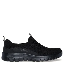 Online Skechers Women's , Graceful - Picture Perfect Sneaker Solid Black