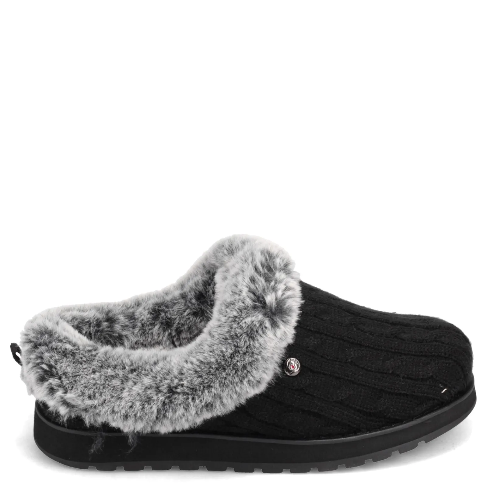 New Skechers Women's , Keepsakes - Ice Angel Slip-On - Wide Width Black