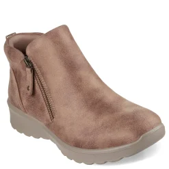 Sale Skechers Women's , Lovely Vibe Zip Boot Mushroom