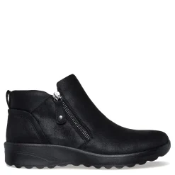Online Skechers Women's , Lovely Vibe Zip Boot Black/Black