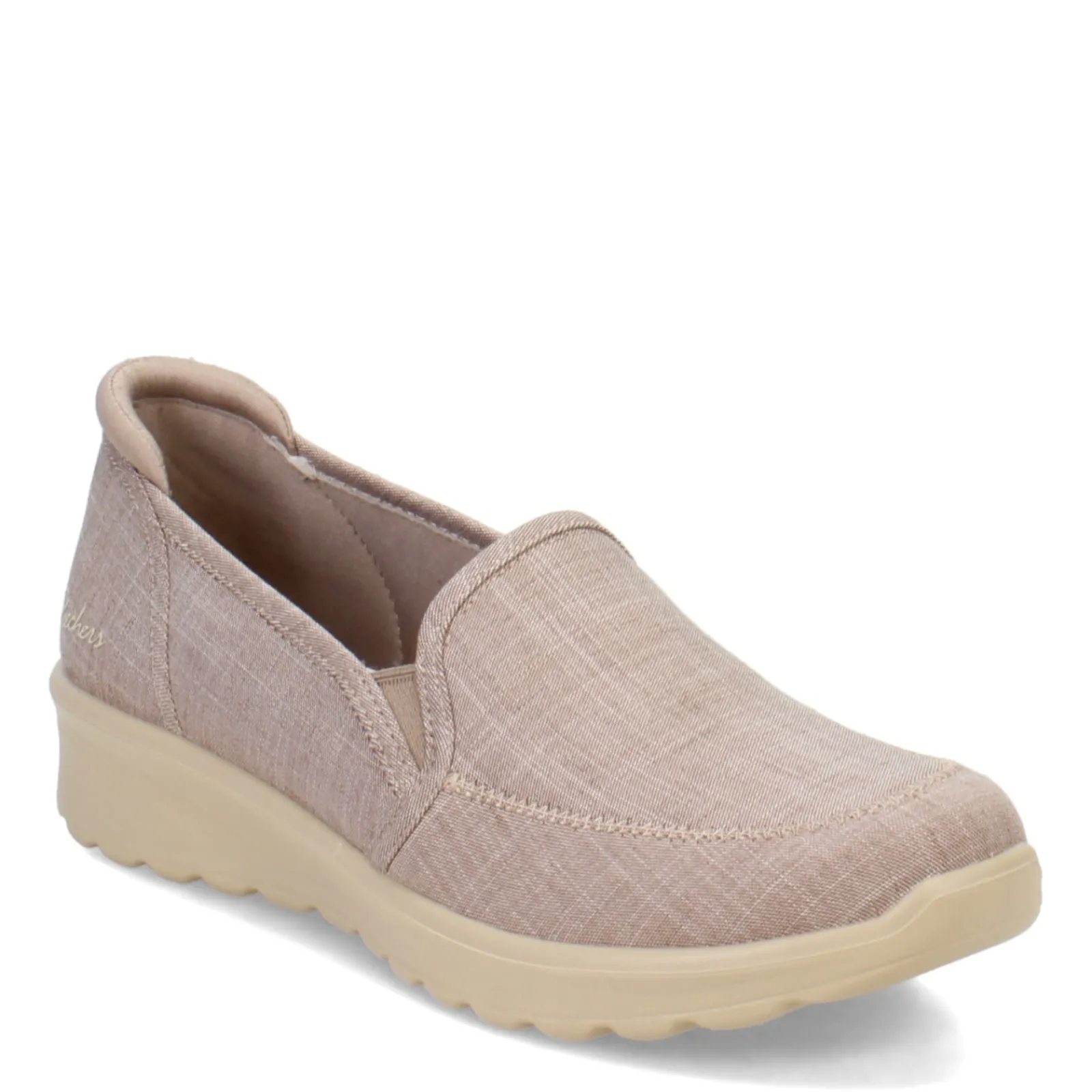 New Skechers Women's , Lovely Vibe Slip-On Taupe