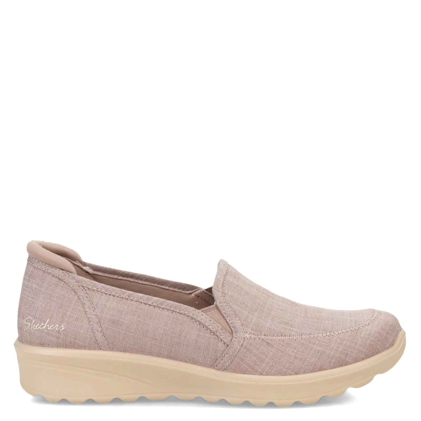 New Skechers Women's , Lovely Vibe Slip-On Taupe