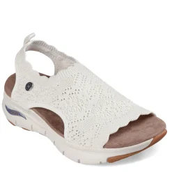 New Skechers Women's , Martha Stewart: Arch Fit - Breezy City Catch Sandal Off White