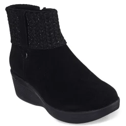 New Skechers Women's , Martha Stewart: Pier-Lite - Fall Stunner Boot Black
