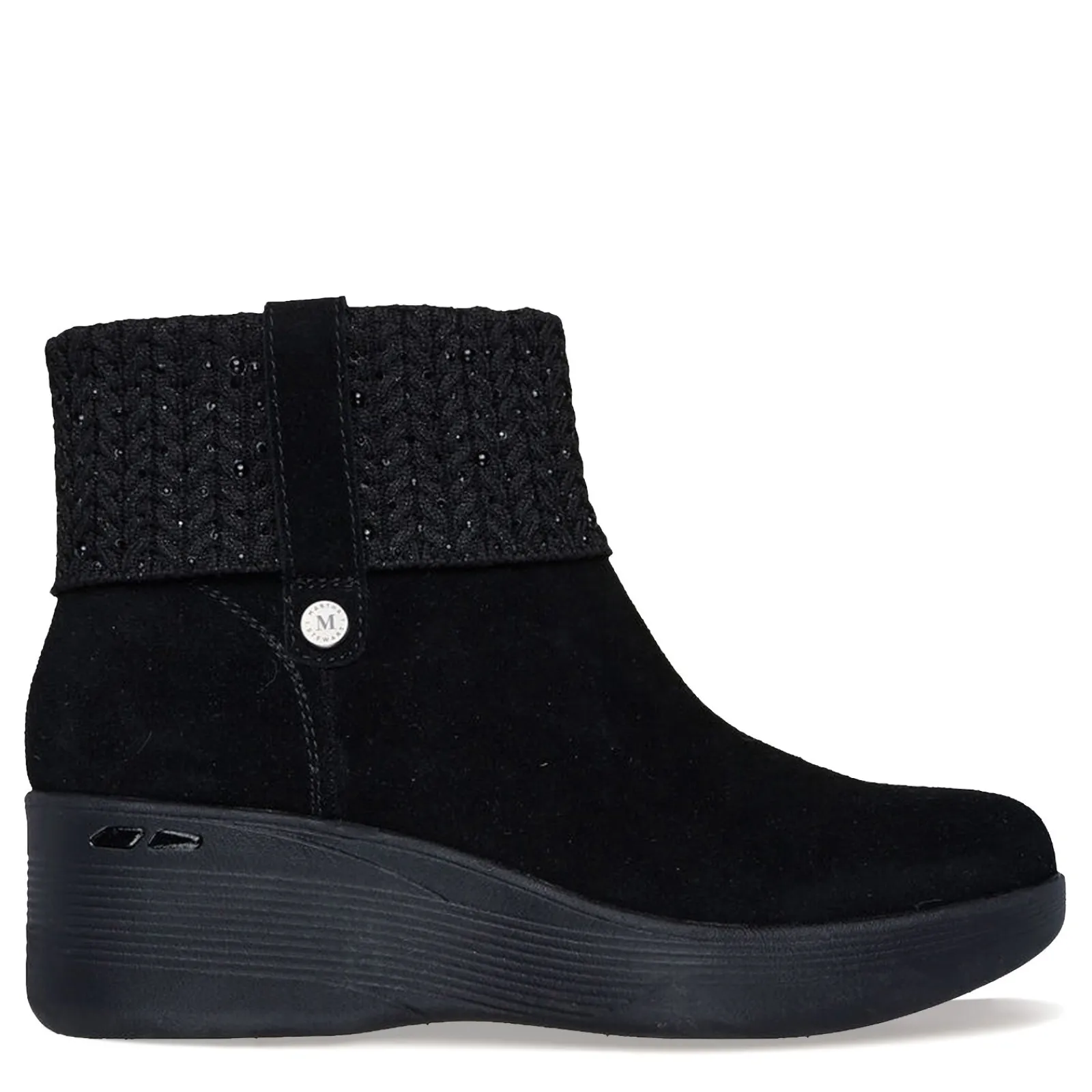 New Skechers Women's , Martha Stewart: Pier-Lite - Fall Stunner Boot Black
