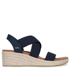 New Skechers Women's , Martha Stewart: Arch Fit Beverlee - Brentwood Sandal Navy