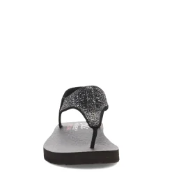 New Skechers Women's , Meditation - Sweet Rock Sandal Black