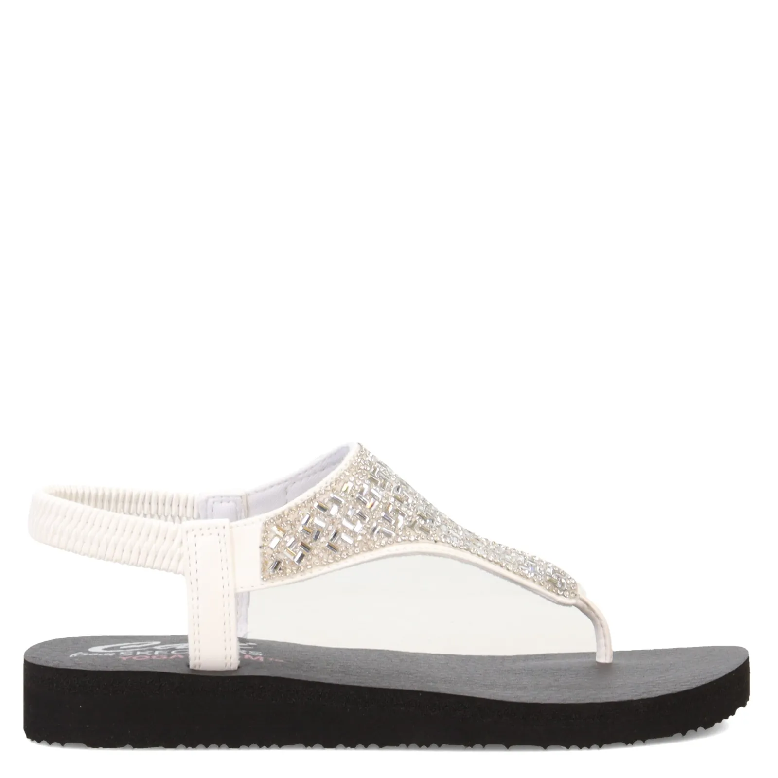 Online Skechers Women's , Meditation - Sweet Rock Sandal White