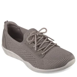 New Skechers Women's , Newbury St - Casually Sneaker Dark Taupe