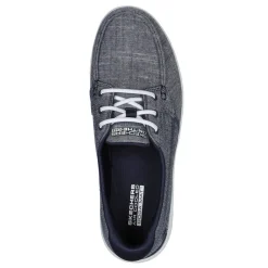 Discount Skechers Women's , On-the-GO Flex - Ashore Boat Shoe Navy