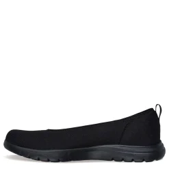 Sale Skechers Women's , On-the-GO Flex - Siena Slip-On - Wide Width Solid Black