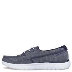 New Skechers Women's , On-the-GO Flex - Ashore Boat Shoe Navy