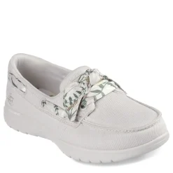 Clearance Skechers Women's , On-the-GO Flex - Seaside Daisy Slip-On Natural