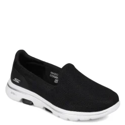Best Skechers Women's Performance, Go Walk 5 Slip-On Black / White