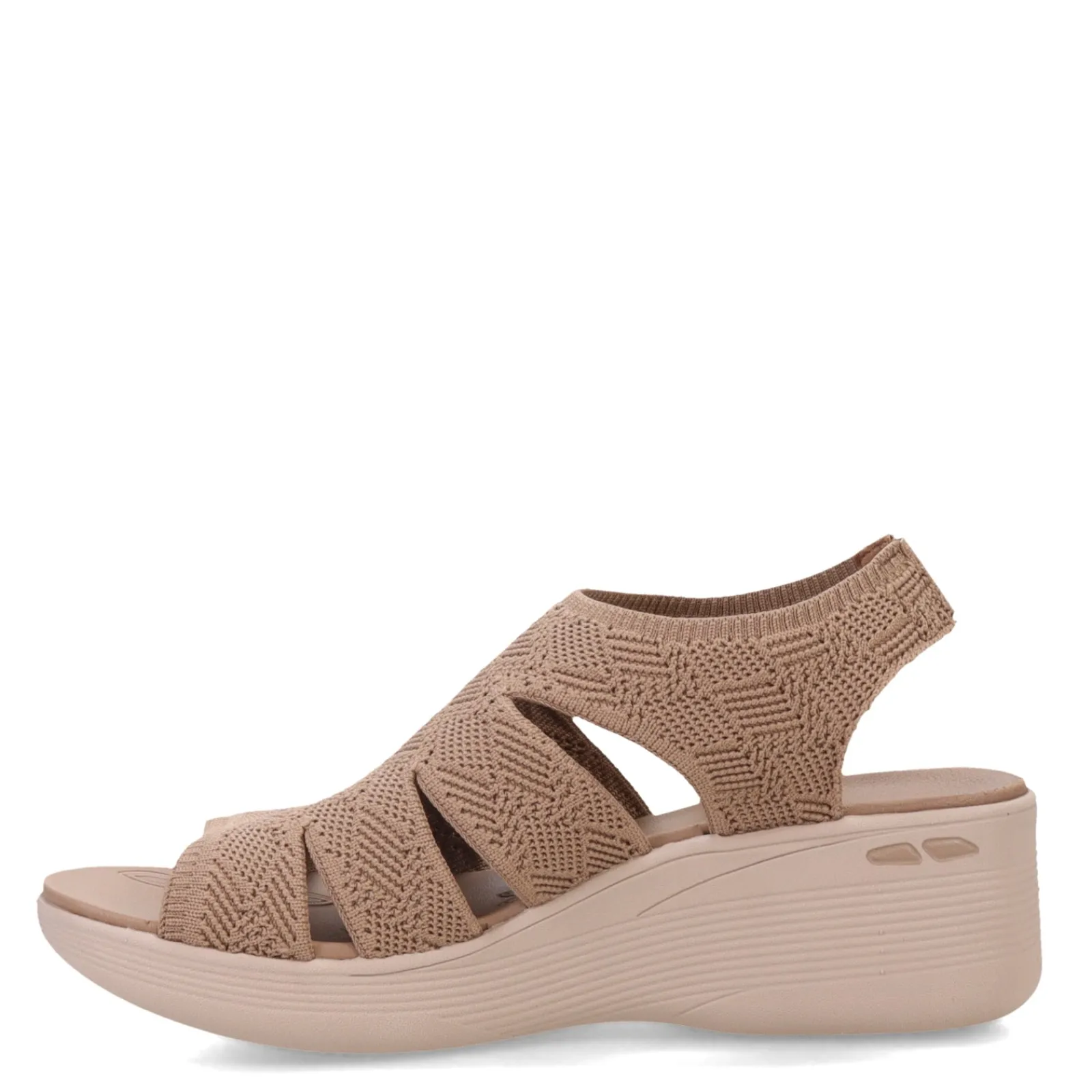 Skechers Women's , Pier Lite - Crochet Sandal Mocha
