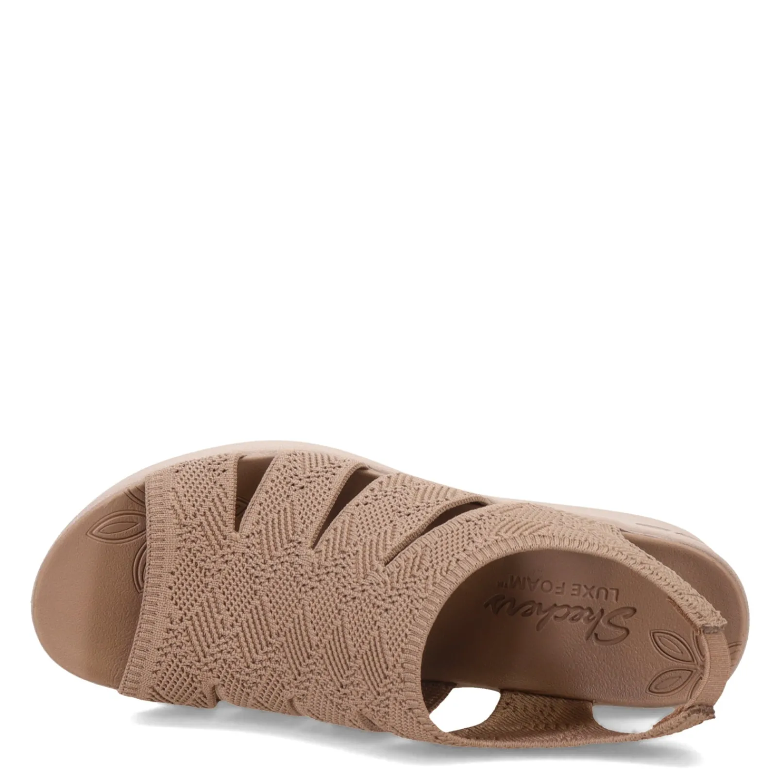 Skechers Women's , Pier Lite - Crochet Sandal Mocha