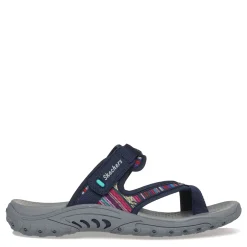 Discount Skechers Women's , Reggae - Baja Sunrise Sandal Navy Multi