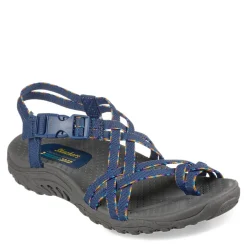New Skechers Women's , Reggae - Fun Banter Sandal Navy