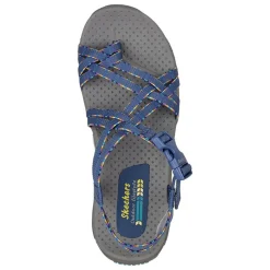 New Skechers Women's , Reggae - Fun Banter Sandal Navy