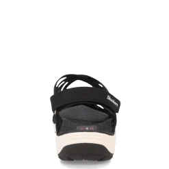 New Skechers Women's , Reggae Cup - Simply Biased Sandal Black