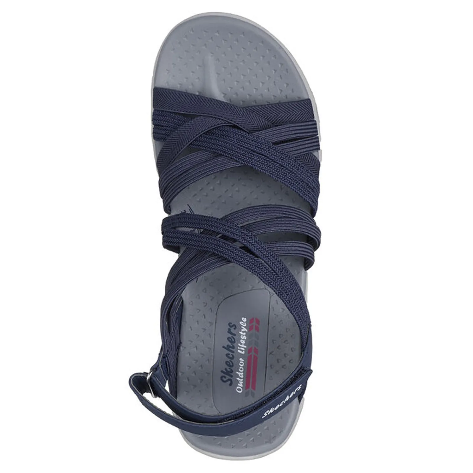 Online Skechers Women's , Reggae Cup - Simply Biased Sandal Navy