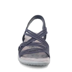 Best Skechers Women's , Reggae Slim - Simply Stretch Sandal Navy Blue