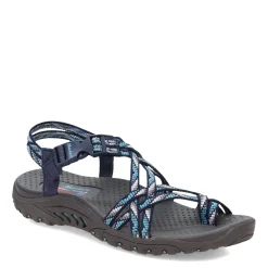 Best Skechers Women's , Reggae Strappy Sling Sandal Navy